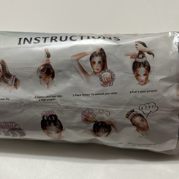 New Soft Heatless Curling Headband No Heat Ponytail Hairband Hair Curler (Green) - Picture 5 of 5